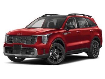 2025 Dawning Red Kia Sorento X-Line SX 4 Door Automatic SUV 2.5L I4 DGI Turbocharged DOHC 16V LEV3-SULEV30 281hp Engine