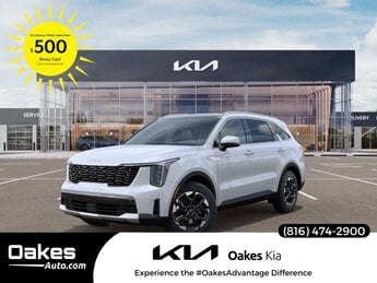 2025 Glacial White Pearl Kia Sorento S SUV 4 Door FWD Automatic 2.5L I4 DGI DOHC 16V LEV3-SULEV30 191hp Engine