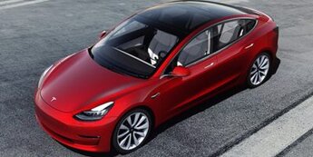 2022 Gray Tesla Model 3 Long Range Car AWD Automatic