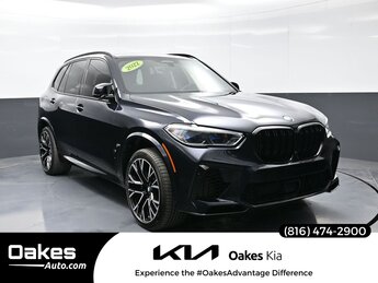 2022 Carbon Black Metallic BMW X5 M . AWD 4 Door 4.4L V8 DOHC 32V TwinPower Turbo Engine Automatic
