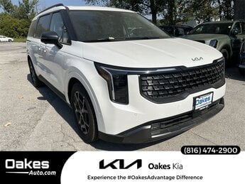 2025 Snow White Pearl Kia Carnival SX Prestige Automatic 4 Door FWD V6 Engine Van