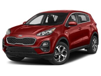 2020 Hyper Red Kia Sportage LX 2.4L I4 DGI DOHC 16V Engine SUV Automatic 4 Door