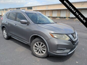 2018 Gun Metallic Nissan Rogue SV AWD Automatic (CVT) SUV 4 Door