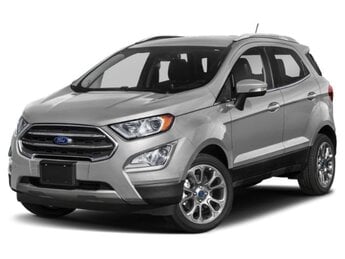 2020 Moondust Silver Metallic Ford EcoSport Titanium FWD EcoBoost 1.0L I3 GTDi DOHC Turbocharged VCT Engine Automatic