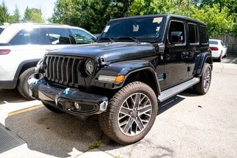 2022 Jeep Wrangler Unlimited Sahara High Altitude 4xe Automatic 2.0L I4 DOHC Engine 4X4 4 Door