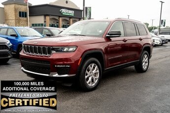 2021 Jeep Grand Cherokee L Limited SUV Automatic 4X4 3.6L V6 24V VVT Engine