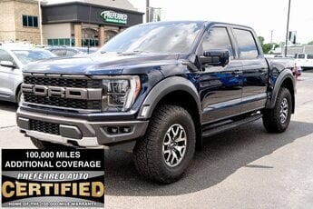 2022 Ford F-150 Raptor 3.5L V6 EcoBoost Engine 4X4 4 Door Automatic