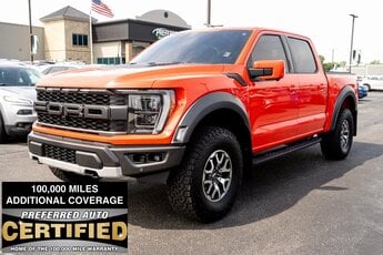 2022 Ford F-150 Raptor Automatic 4 Door 3.5L V6 EcoBoost Engine 4X4 Truck