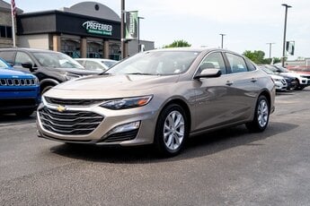 2024 Mineral Gray Metallic Chevrolet Malibu LT Automatic (CVT) FWD Car 4 Door 1.5L DOHC Engine
