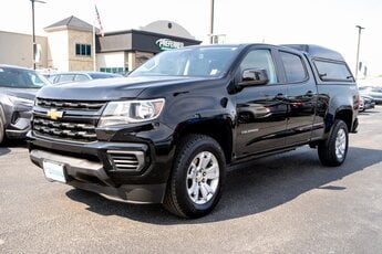 2022 Black Chevrolet Colorado LT 4X4 Truck V6 Engine Automatic