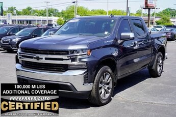 2022 Shadow Gray Metallic Chevrolet Silverado 1500 LT EcoTec3 5.3L V8 Engine Automatic Truck 4 Door 4X4