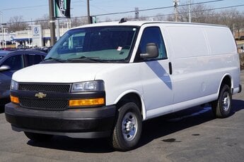 2023 Summit White Chevrolet Express 2500 Work Van 3 Door 4.3L V6 Engine Automatic
