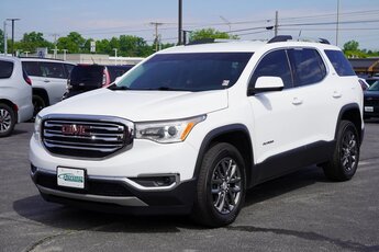 2018 Summit White GMC Acadia SLT-1 AWD 4 Door SUV 3.6L V6 SIDI DOHC VVT Engine Automatic