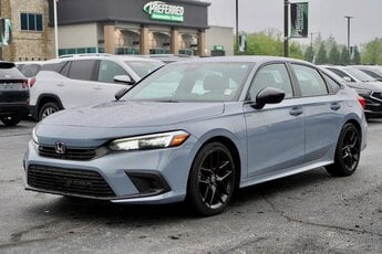 2023 Morning Mist Metallic Honda Civic Sport Automatic (CVT) Car FWD