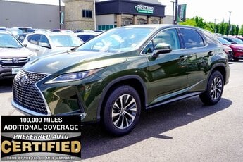 2021 Lexus RX 350 4 Door FWD 3.5L V6 DOHC 24V Engine SUV Automatic