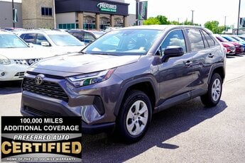 2024 Magnetic Gray Metallic Toyota RAV4 LE SUV 2.5L 4-Cylinder DOHC Dual VVT-i Engine Automatic FWD
