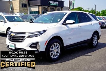 2023 Summit White Chevrolet Equinox LT Automatic 4 Door SUV AWD