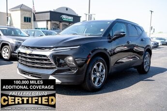 2023 Black Chevrolet Blazer LT Automatic 4 Door 3.6L V6 SIDI Engine