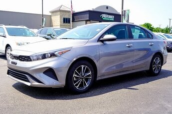 2024 Steel Gray Kia Forte LXS Automatic (CVT) Car 4 Door 2.0L I4 MPI Engine FWD
