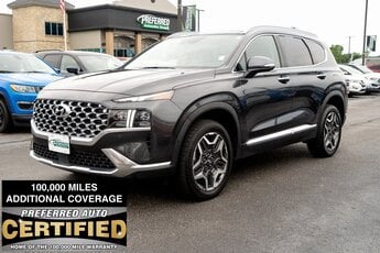 2023 Portofino Gray Hyundai Santa Fe Limited SUV 4 Door 2.5L I4 Engine Automatic AWD