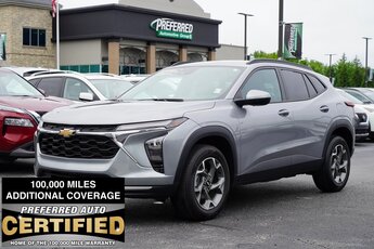 2024 Sterling Gray Metallic Chevrolet Trax LT FWD 4 Door 1.2L Ecotec Turbo DOHC DI w/VVT Engine