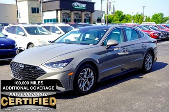 2023 Hampton Gray Hyundai Sonata SEL 2.5L I4 Engine Car 4 Door