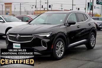 2023 Ebony Twilight Metallic Buick Envision Preferred Automatic 2.0L Turbocharged Engine FWD SUV 4 Door