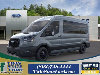 2024 Abyss Gray Metallic Ford Transit-350 XL 3 Door Automatic Van