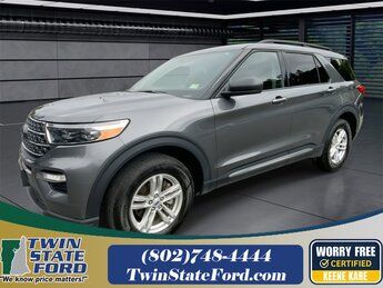 2022 Carbonized Gray Metallic Ford Explorer XLT Automatic SUV 4X4 4 Door 2.3L EcoBoost I-4 Engine