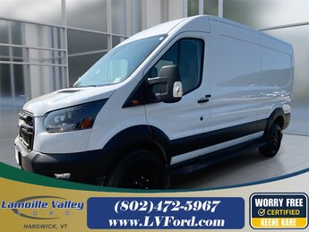 2023 Oxford White Ford Transit-350 Base AWD Automatic EcoBoost 3.5L V6 GTDi DOHC 24V Twin Turbocharged Engine 3 Door