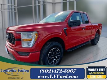 2022 Race Red Ford F-150 XL Automatic 4 Door 4X4 2.7L V6 EcoBoost Engine