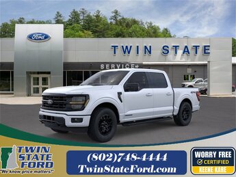2025 Space White Metallic Ford F-150 XLT 4X4 Automatic Truck 4 Door