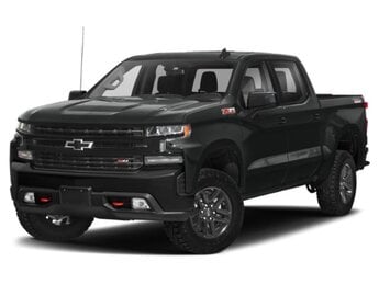 2021 Shadow Gray Metallic Chevrolet Silverado 1500 LT Trail Boss 4X4 Truck EcoTec3 6.2L V8 Engine Automatic 4 Door