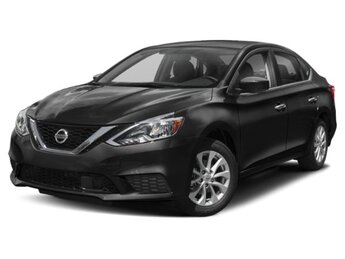 2019 Super Black Nissan Sentra S FWD 1.8L 4-Cylinder DOHC 16V Engine Car