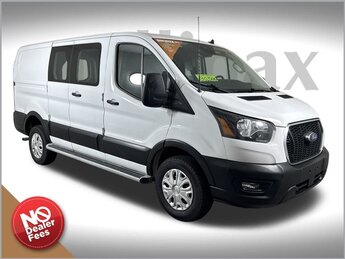 2023 Oxford White Ford Transit-250 Base 3.5L V6 Flex Fuel Engine Automatic 3 Door Van RWD