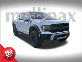 2025 Oxford White Ford F-150 Raptor Automatic 3.5L V6 EcoBoost Engine 4X4 4 Door