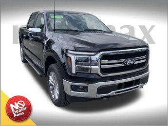 2025 Agate Black Metallic Ford F-150 Lariat Automatic 5.0L V8 Engine 4 Door