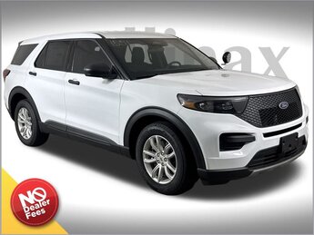 2025 Oxford White Ford Utility Police Interceptor Base Automatic SUV 3.0L V6 Engine AWD 4 Door