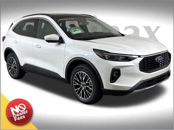 2025 Star White Metallic Tri-Coat Ford Escape Plug-In Hybrid Base 4 Door FWD SUV 2.5L iVCT Engine Automatic (CVT)