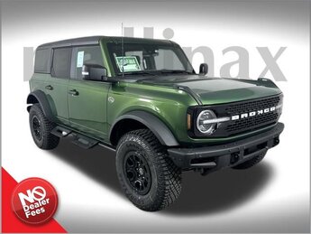 2024 Eruption Green Metallic Ford Bronco Wildtrak 4X4 2.7L EcoBoost V6 Engine 4 Door SUV