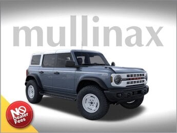 2025 Azure Gray Metallic Tri-Coat Ford Bronco Heritage Edition 4X4 Manual 4 Door 2.7L EcoBoost V6 Engine SUV