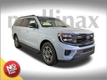 2025 Glacier Gray Metallic TriCoat Ford Expedition Max EcoBoost 3.5L V6 GTDi DOHC 24V Twin Turbocharged Engine SUV 4 Door Automatic