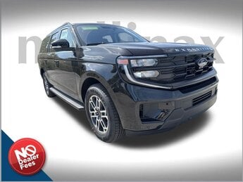 2025 Agate Black Metallic Ford Expedition Max Active RWD SUV EcoBoost 3.5L V6 GTDi DOHC 24V Twin Turbocharged Engine