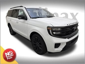 2025 Oxford White Ford Expedition Platinum 4 Door EcoBoost 3.5L V6 GTDi DOHC 24V Twin Turbocharged Engine SUV