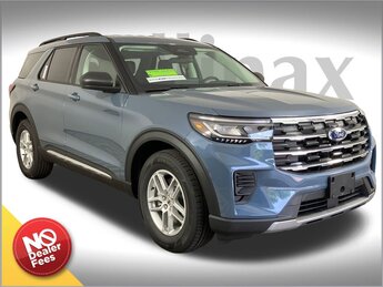2025 Vapor Blue Ford Explorer Active 4 Door RWD 2.3L EcoBoost I-4 Engine SUV