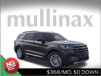 2025 Black Metallic Ford Explorer Active 4 Door Automatic 2.3L EcoBoost I-4 Engine SUV RWD
