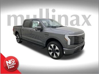 2023 Carbonized Gray Metallic Ford F-150 Lightning Platinum 4 Door AWD Automatic