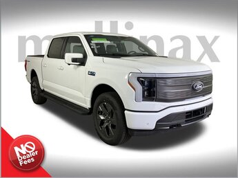 2025 Oxford White Ford F-150 Lightning Lariat Truck Electric Motor Engine Automatic 4 Door