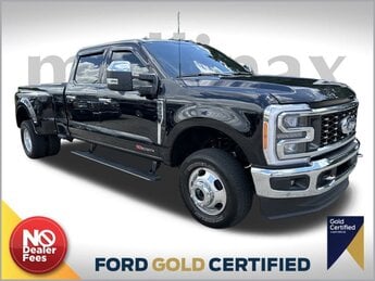 2023 Agate Black Metallic Ford Super Duty F-350 DRW Lariat Automatic Truck Power Stroke 6.7L V8 DI 32V OHV Turbodiesel Engine 4X4 4 Door