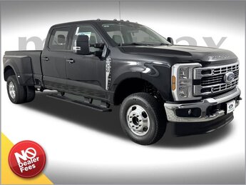 2025 Black Ford Super Duty F-350 DRW XLT 4 Door 4X4 Truck 7.3L V8 PFI SOHC 16V Federal 405hp Engine Automatic